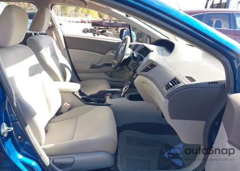 2012 Honda Civic Lx z USA, uszkodzony, nr VIN 19XFB2F51CE368444